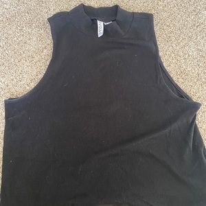 Turtle Neck Crop Top